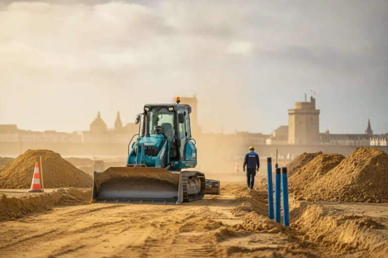 Terrassement VRD à La Rochelle : viabilisation de terrain, notre expertise